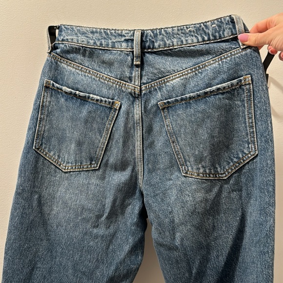Dynamite Mom Jeans size 4, dark wash - Picture 4 of 8
